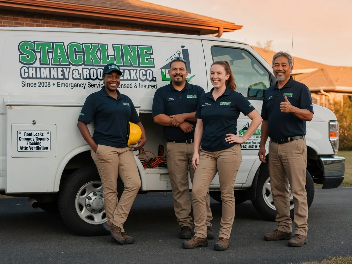 Chimney flashing repair company in Happy Valley, OR